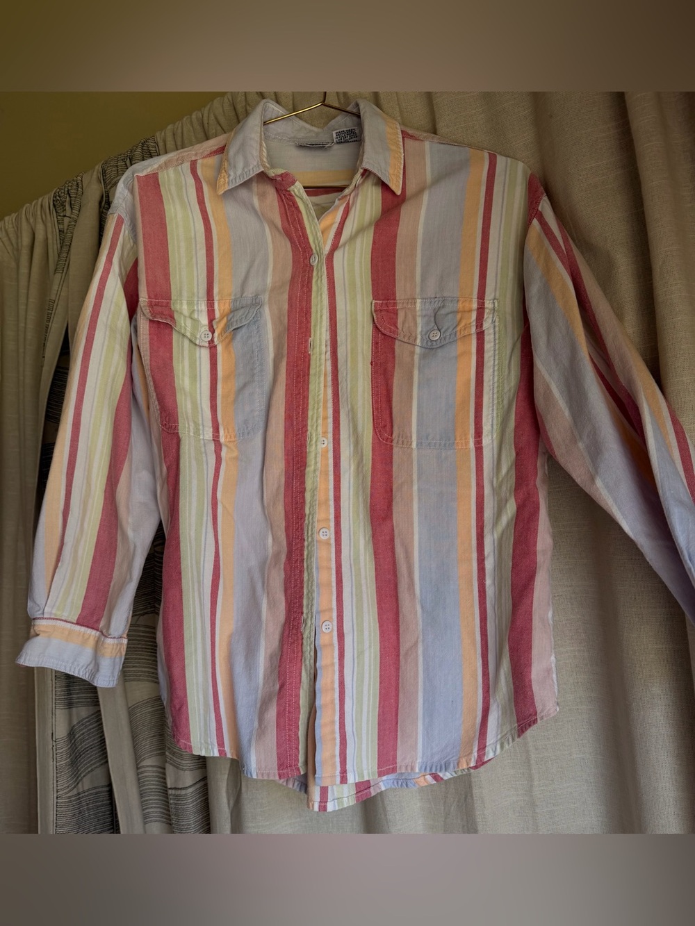 Details Sportswear Multicolor Striped Button Down Shirt – Size Small